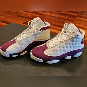 Jordan Retro 13 Shoes Sail And Bordeaux